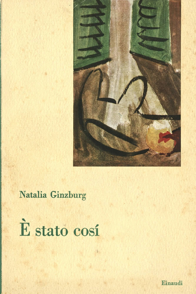 Natalia Ginzburg, È stato così, Copia di Guglielmo Alberti